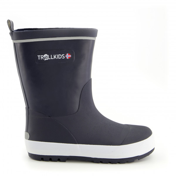 Trollkids - Kid's Lysefjord Rubber Boots - Gummistiefel Gr 35 blau von Trollkids