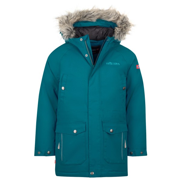 Trollkids - Kid's Nordkapp Jacket - Parka Gr 92 türkis/blau Trollkids - Kid's Nordkapp Jacket - Parka Gr 92 türkis/blau von Trollkids