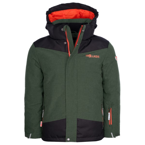 Trollkids - Kid's Norefjell Jacket - Skijacke Gr 110 grün von Trollkids