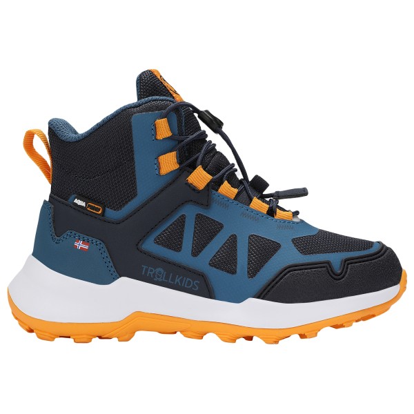 Trollkids - Kid's Oppland Hiker - Wanderschuhe Gr 38 blau von Trollkids