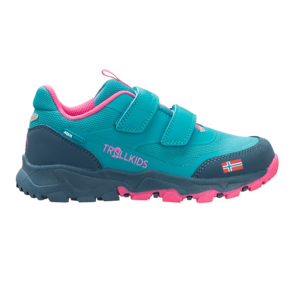 Trollkids - Kid's Preikestolen Hiker - Multisportschuhe Gr 25 türkis/blau von Trollkids