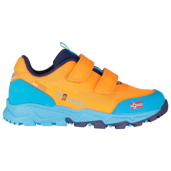 Trollkids - Kid's Preikestolen Hiker - Multisportschuhe Gr 34 blau/orange Trollkids - Kid's Preikestolen Hiker - Multisportschuhe Gr 34 blau/orange von Trollkids