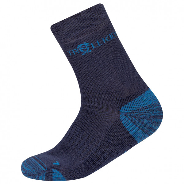 Trollkids - Kid's Preikestolen Hiking Socks - Wandersocken Gr 31-34 blau Trollkids - Kid's Preikestolen Hiking Socks - Wandersocken Gr 31-34 blau von Trollkids
