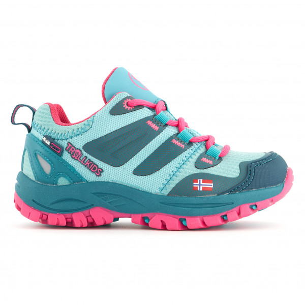 Trollkids - Kid's Rondane Hiker Low - Multisportschuhe Gr 37 türkis Trollkids - Kid's Rondane Hiker Low - Multisportschuhe Gr 37 türkis von Trollkids