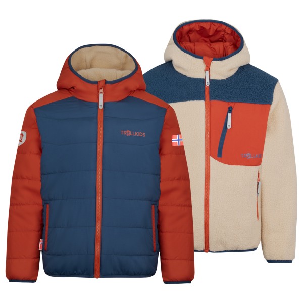 Trollkids - Kid's Sandvika Turnover Jacket - Fleecejacke Gr 176 bunt Trollkids - Kid's Sandvika Turnover Jacket - Fleecejacke Gr 176 bunt von Trollkids