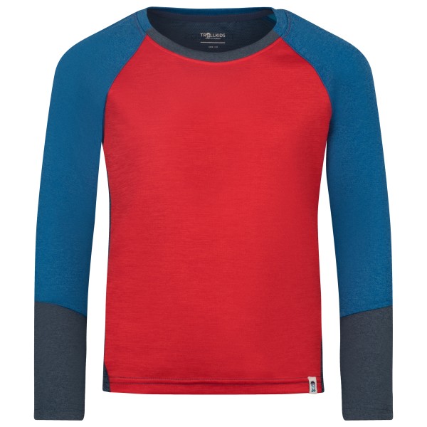 Trollkids - Kid's Seiland Longsleeve - Funktionsshirt Gr 92 rot Trollkids - Kid's Seiland Longsleeve - Funktionsshirt Gr 92 rot von Trollkids