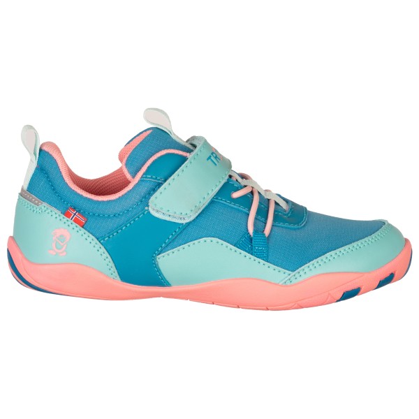 Trollkids - Kid's Skaland Hiker - Barfußschuhe Gr 23 blau/rosa Trollkids - Kid's Skaland Hiker - Barfußschuhe Gr 23 blau/rosa von Trollkids
