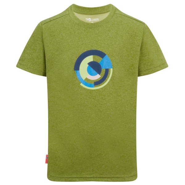 Trollkids - Kid's Sognefjord T-Shirt - Funktionsshirt Gr 104 oliv Trollkids - Kid's Sognefjord T-Shirt - Funktionsshirt Gr 104 oliv von Trollkids