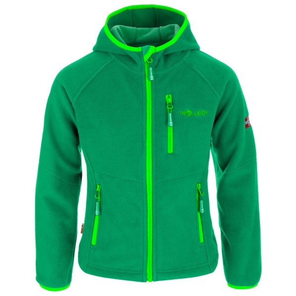 Trollkids - Kid's Stavanger Jacket - Fleecejacke Gr 164 grün von Trollkids