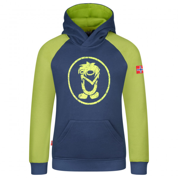 Trollkids - Kid's Stavanger Sweater - Hoodie Gr 152 blau von Trollkids