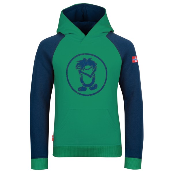 Trollkids - Kid's Stavanger Sweater - Hoodie Gr 92 grün von Trollkids