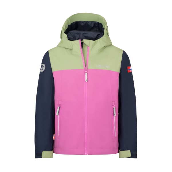 Trollkids - Kid's Telemark Jacket - Regenjacke Gr 164 rosa Trollkids - Kid's Telemark Jacket - Regenjacke Gr 164 rosa von Trollkids