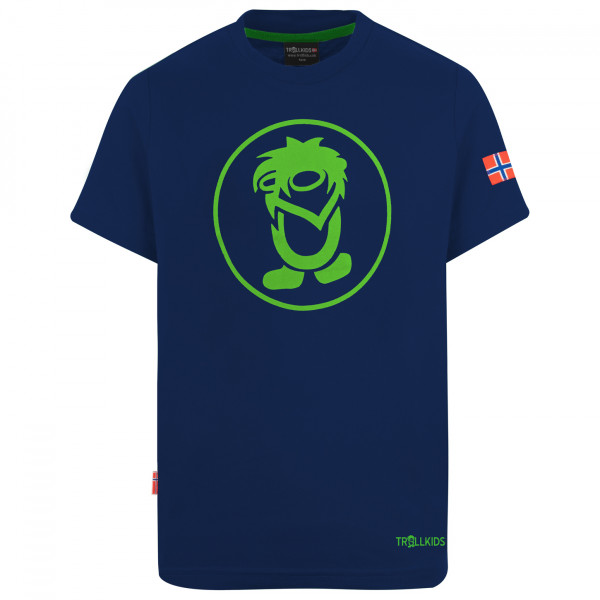 Trollkids - Kid's Troll T - T-Shirt Gr 152 blau von Trollkids