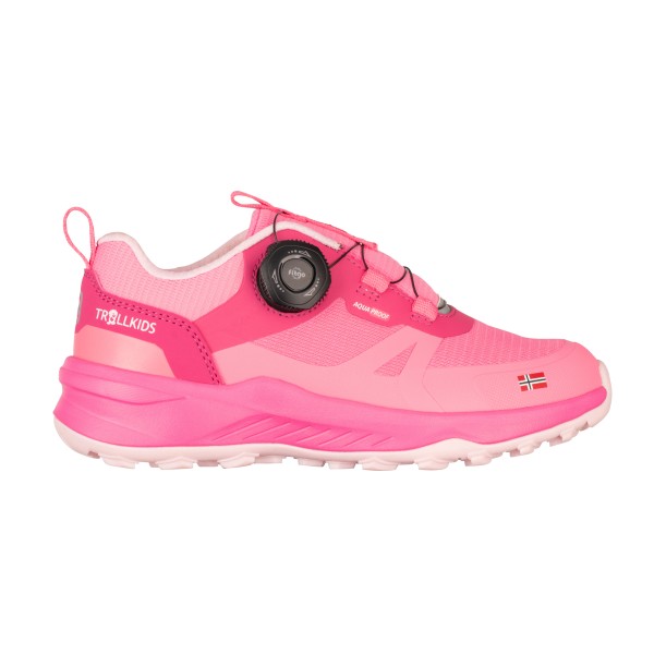 Trollkids - Kid's Trollfjord Hiker Low XT - Multisportschuhe Gr 30 rosa von Trollkids