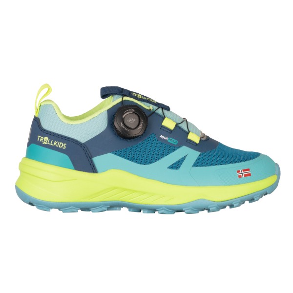 Trollkids - Kid's Trollfjord Hiker Low XT - Multisportschuhe Gr 30 türkis Trollkids - Kid's Trollfjord Hiker Low XT - Multisportschuhe Gr 30 türkis von Trollkids