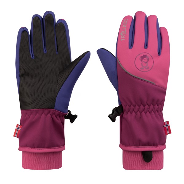 Trollkids - Kid's Trolltunga Glove - Handschuhe Gr 7 - 13-14 Years bunt von Trollkids