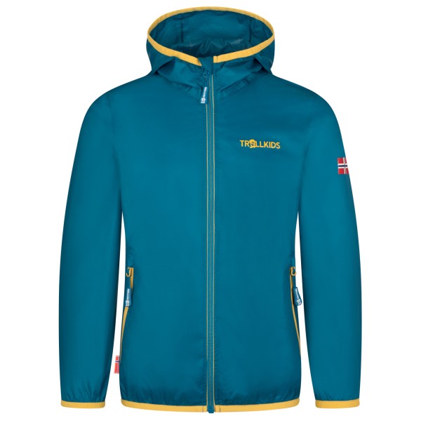 Trollkids - Kid's Trolltunga Jacket - Regenjacke Gr 116 blau Trollkids - Kid's Trolltunga Jacket - Regenjacke Gr 116 blau von Trollkids
