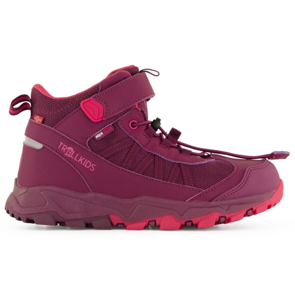 Trollkids - Kid's Tronfjell Hiker Mid - Wanderschuhe Gr 28 lila von Trollkids