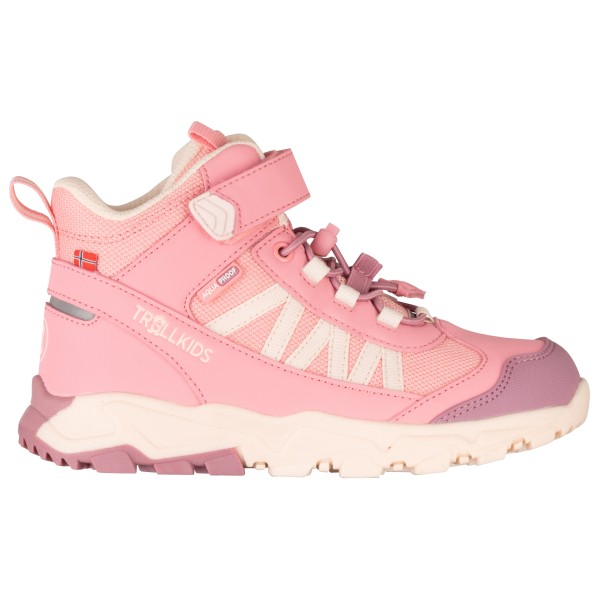 Trollkids - Kid's Tronfjell Hiker Mid - Wanderschuhe Gr 35 rosa von Trollkids