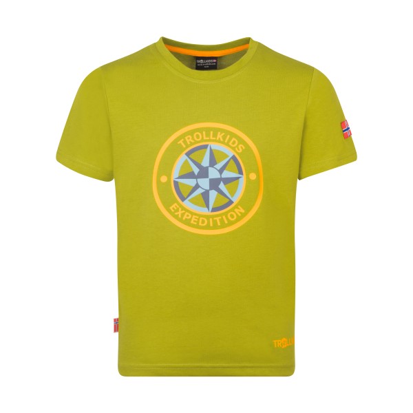 Trollkids - Kid's Windrose T - T-Shirt Gr 116 gelb Trollkids - Kid's Windrose T - T-Shirt Gr 116 gelb von Trollkids