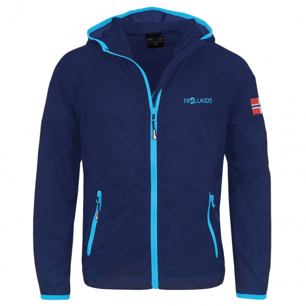 Trollkids - Kids Fjell Running Jacket - Windjacke Gr 116 blau Trollkids - Kids Fjell Running Jacket - Windjacke Gr 116 blau von Trollkids