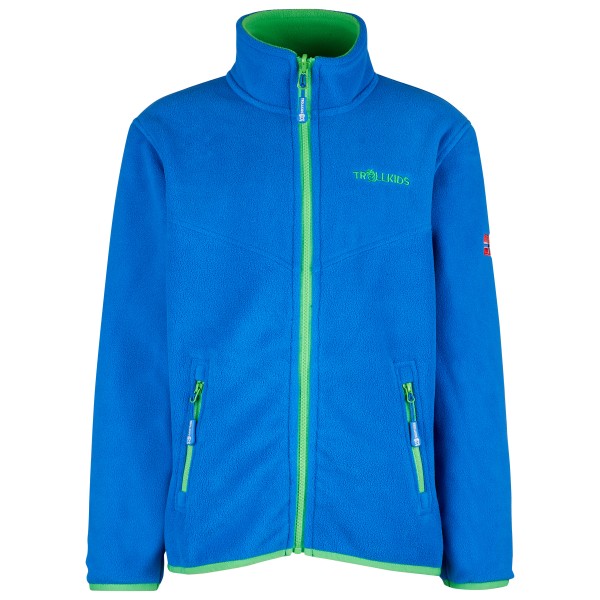 Trollkids - Kids Oppdal Jacket XT - Fleecejacke Gr 116 blau von Trollkids