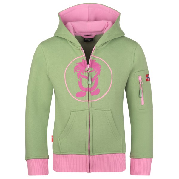 Trollkids - Kids Sortland Jacket - Hoodie Gr 104 grün von Trollkids