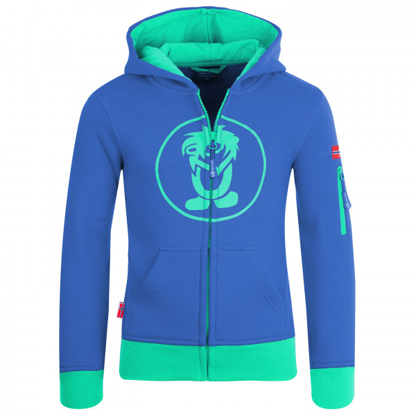 Trollkids - Kids Sortland Jacket - Hoodie Gr 128 blau Trollkids - Kids Sortland Jacket - Hoodie Gr 128 blau von Trollkids