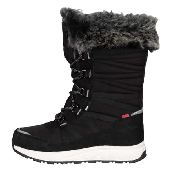 Trollkids Kinder Girls Hemsedal Winter Boots XT (Schwarz 35) Winterstiefel von Trollkids