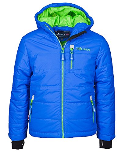 Trollkids Kinder Skijacke/Winterjacke Hemsedal, Mittelblau, Größe 092 Trollkids Kinder Skijacke/Winterjacke Hemsedal, Mittelblau, Größe 092 von Trollkids