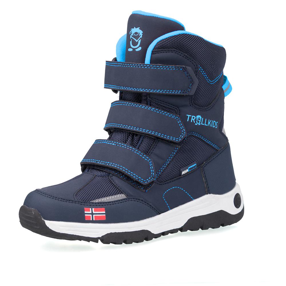 Trollkids Lofoten Snow Boots Blau EU 38 von Trollkids