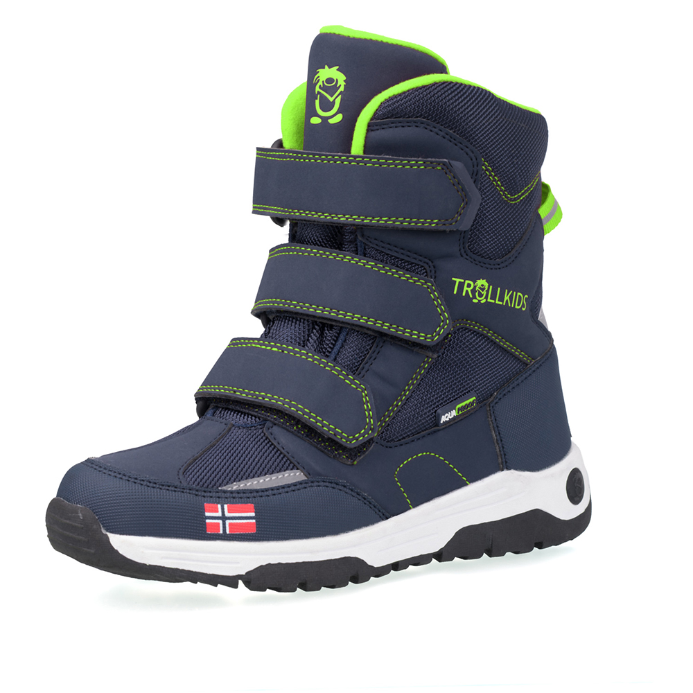 Trollkids Lofoten Snow Boots Blau EU 28 von Trollkids