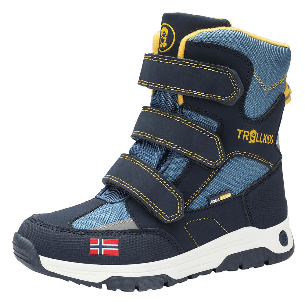 Trollkids Lofoten Snow Boots Blau EU 32 von Trollkids