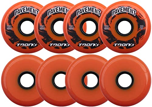 TronX Gehweg-Roller, Asphalt, 8 Stück (68 mm) von TronX