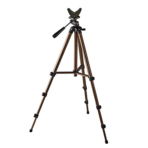 TronicXL 134cm Stativ + Auflage Gewehrstativ I Gewehr I Gewehrauflage Stativ Dreibein 1/4 Zoll Adapter für Gewehre Waffen Ständer TronicXL 134cm Stativ + Auflage Gewehrstativ I Gewehr I Gewehrauflage Stativ Dreibein 1/4 Zoll Adapter für Gewehre Waffen Ständer von TronicXL