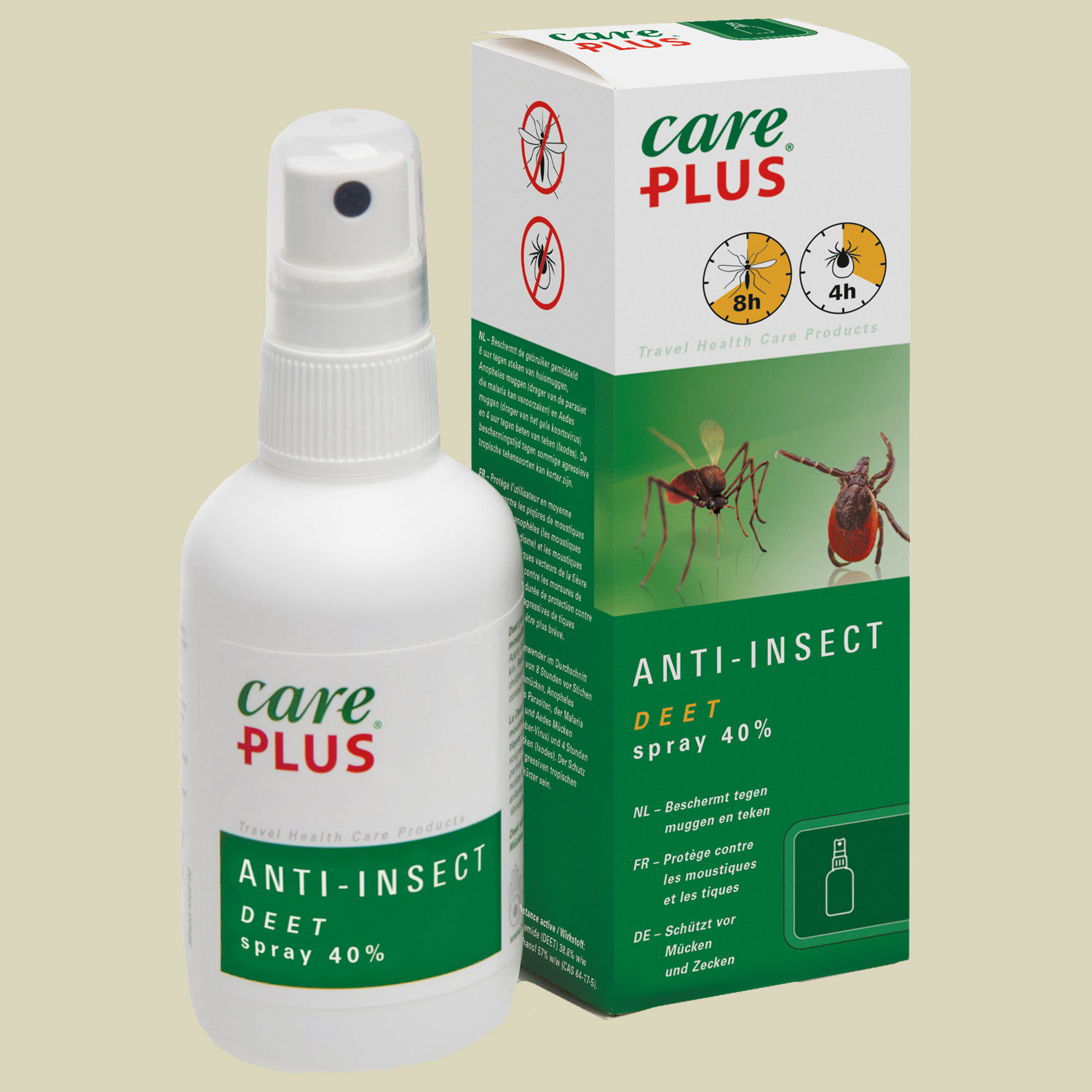Care Plus Anti-Insect Deet 40% Spray 60 ml Care Plus Anti-Insect Deet 40% Spray 60 ml von Tropicare