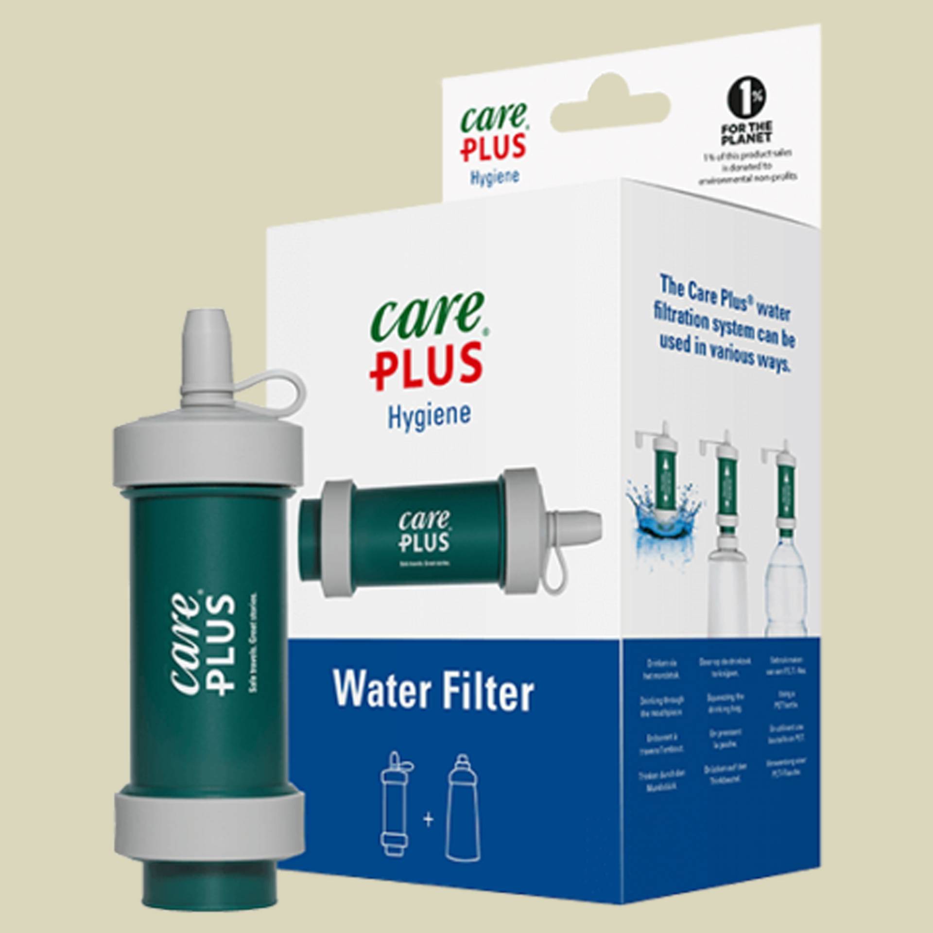 Care Plus Water Filter Farbe jungle green Care Plus Water Filter Farbe jungle green von Tropicare
