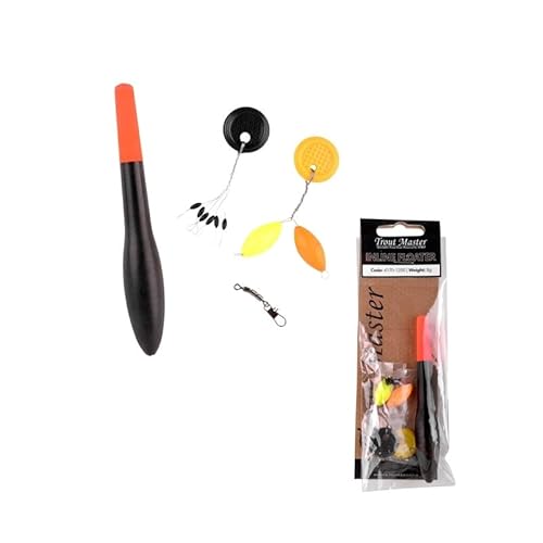 Trout Master Floater Set - Inline Angelpose zum Angeln, Pose für Friedfische & Forellen, Angelschwimmer, Forellenpose, Inlinepose, Tragkraft:12g Trout Master Floater Set - Inline Angelpose zum Angeln, Pose für Friedfische & Forellen, Angelschwimmer, Forellenpose, Inlinepose, Tragkraft:12g von Trout Master