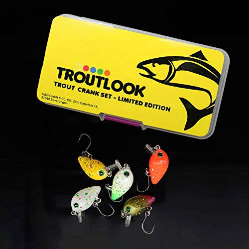 Troutlook 5 x Trout Crank Set Limitid Edition2,6cm - 1,9g von Troutlook
