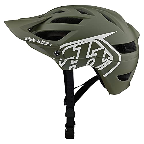 Troy Lee Designs A1 Helm Oliv Kopfumfang M/L | 57-59cm 2022 Fahrradhelm von Troy Lee Designs