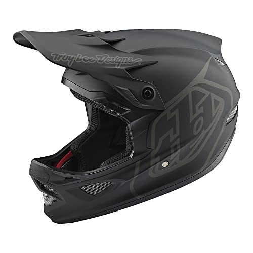 Troy Lee Designs Damen und Herren D3 Fiberlite Mono Black Xs, Schwarz von Troy Lee Designs