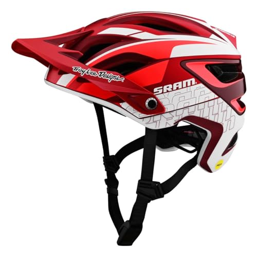 Troy Lee Designs Enduro MTB-Helm A3 MIPS Rot Gr. XL/2XL von Troy Lee Designs
