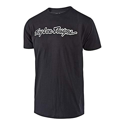 Troy Lee Designs T-Shirt Signature Schwarz Gr. S von Troy Lee Designs