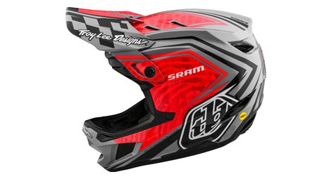 integralhelm troy lee designs d4 carbon mips sram rot von Troy Lee Designs