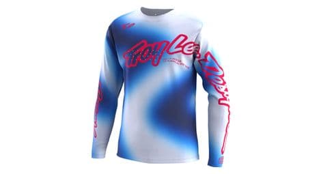 langarmtrikot fur kinder troy lee designs sprint lucid blau von Troy Lee Designs