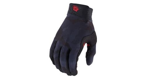lange handschuhe troy lee designs air camo schwarz von Troy Lee Designs