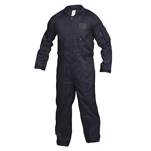 Tru-Spec Herren 27-p Basic Flight Suit Einteiler, Marineblau, Medium Long von Tru-Spec