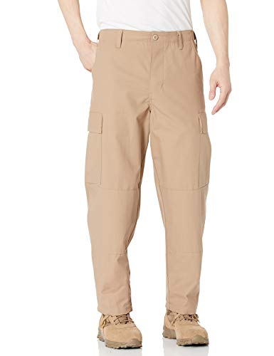 Tru-Spec Herren Rip Stop BDU Hose – Größe S – Khaki von Tru-Spec