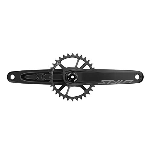 Truvativ SRAM Truvativ Kurbelgarnitur Stylo Eagle 6k Aluminium DM Dub Innenlager, 00.6118.529.000 Kurbel, Schwarz, 175mm, 32T von Truvativ