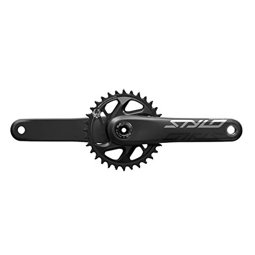 Truvativ SRAM Truvativ Kurbelgarnitur Stylo Eagle Fat 4', Carbon, 175mm, 30T DM Dub Innenlager, 00.6118.528.004 Kurbel, Schwarz, 175 mm Truvativ SRAM Truvativ Kurbelgarnitur Stylo Eagle Fat 4', Carbon, 175mm, 30T DM Dub Innenlager, 00.6118.528.004 Kurbel, Schwarz, 175 mm von Truvativ